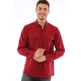Dewberry Muška košulja 7203 tamnocrvena Fuksija Cene