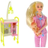  Lutka za igru doktorrica + dodaci za dugu kosu | shoptok.hr