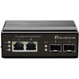 Level One Switch 2x GE IGP-0431 2xGSFP 180W 2xPOE+ | shoptok.hr