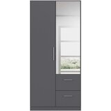 home24 OMARA S KLASIČNIMI VRATI, siva | Shoptok.si