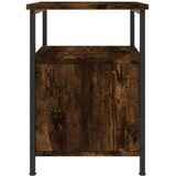  Noćni ormarići 2 kom boja dimljenog hrasta 34x35,5x50 cm drveni | Eponuda.com