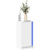  Komoda s LED svjetlima bijela 42,5x34x85 cm konstruirano drvo | Eponuda.com