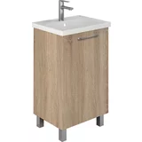 Armal kopalniška omarica z umivalnikom TINTO 50, hrast sonom