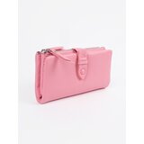 Shelvt Pink women's wallet with compartments | shoptok.hr
