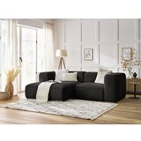 Bobochic Paris Crna kutna garnitura od bouclé tkanine (s lijevim kutom) Zephyr – | shoptok.hr