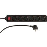 REV RITTER Produžni kabel s utičnicama (Broj šuko utičnica: 6 Kom., Crne boje, Dužina kabela: 1,4 m, 3.500 W) Cijene
