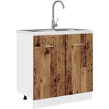 Ormarić za sudoper "Lyon" Staro drvo 80x46x81,5 cm Konstruirano drvo | shoptok.hr