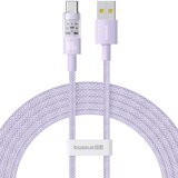 Baseus Gem USB A to USB C fast charging cable 2 m 100 W Purple | shoptok.hr