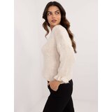 Italy Moda Sweater-MI-SW-2912.10X-light beige | Shoptok.si