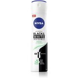 Nivea Invisible Black & White Fresh antiperspirant v pršilu za ženske 150 ml Cene