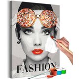  Slika za samostalno slikanje - Fashion Girl 40x60 Cijene