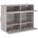  Zidni TV ormarić s LED svjetlima boja hrasta 78 5x30x60 5 cm | shoptok.hr