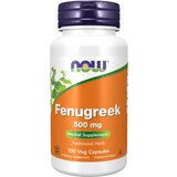 Now Foods Grško seno, Fenugreek NOW, 500 mg (100 kapsul) Cene