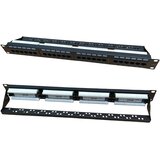 Patch panel 24port 1U 19" Cat6 UTP/str. nosać | shoptok.hr