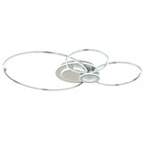 Globo 68278-36 - LED prigušiva stropna svetiljka BELTRAN LED/36W/230V srebrna+daljinski upravljač | Eponuda.com