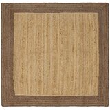  Tepisi za područja Siva 120 x 120 cm Juta | shoptok.hr