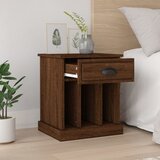  Noćni ormarići 2 kom boja dimljenog smeđi 43x36x50 cm | shoptok.hr