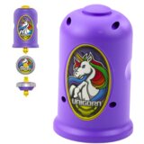  Zvrk za igru sa motivom jednoroga - ljubičasti | Shoptok.si