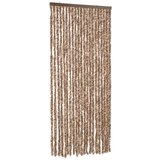 Zastor protiv muha bež-tamnosmeđi 90 x 200 cm od šenila | shoptok.hr
