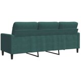  Trosjed tamnozeleni 180 cm baršunasti | shoptok.hr