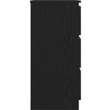  Komoda crni hrast 60x35x76 cm Inženirsko drvo | shoptok.hr