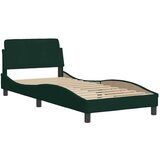  Krevet s madracem tamnozeleni 80 x 200 cm baršunasti | shoptok.hr