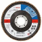 Bosch Brusna lamelirana ploča, ugaona izvedba, potporni tanjir od staklene tkanine X431 Standard for Metal, 115x22.23mm, G 80 2608603654 | Eponuda.com