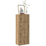  Regal za knjige boja hrasta 40x24x102 cm konstruirano drvo Cijene