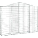  Lučne gabionske košare 3 kom 200x30x40/60 cm pocinčano željezo | shoptok.hr