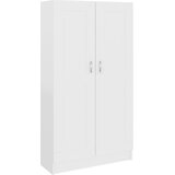 Furnova Knjižna omara bela 82,5x30,5x150 cm iverna plošča, (21932980) | Shoptok.si