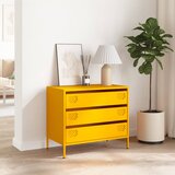  Komoda boja senfa 68x39x58,5 cm hladno valjanog čelika | Eponuda.ba