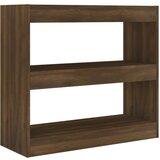 Maison Chic Knjižna omara - Knjižni regal rjav hrast 80x30x72 cm iverna plošča, (21725902) | Shoptok.si