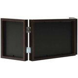 vidaXL Trodijelni okvir za fotografije smeđi 22x15 cm + 2 x (10x15 cm) | shoptok.hr