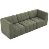 Makamii Zelena sedežna garnitura iz tkanine bouclé 255 cm Aloha – | Shoptok.si