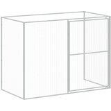  Kućica za pse s igralištem antracit 214 x 457 x 181 cm čelična | shoptok.hr