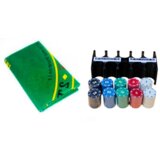  Set za igru - ​​poker, 2 špila karata, Ploča za igru ​​s žetonima | shoptok.hr