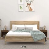  Nočna omarica 2 kosa Rjav hrast 40x35x50 cm, (20730921) | Shoptok.si
