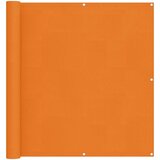  Balconska mreža Oranžna 110 x 800 cm Oxford tkanina, (5000222517) | Shoptok.si