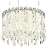 Globo Klunka LED viseća svjetiljka (38 W, Ø x V: 40 x 120 cm, Srebrna) | shoptok.hr