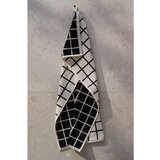 Jotex Crni/bež pamučan ručnik 50x70 cm Grid – | shoptok.hr