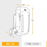 Olimp Sport Ženski ranac za treking Forclaz 60+10L | ePonuda.com