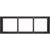 vidaXL Planter Black 120x40x40 cm Hladno valjano jeklo | Shoptok.si
