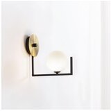 Ideal Lux led zidna lampa birds 1xG9/3W/230V crna/zlatna | Eponuda.com