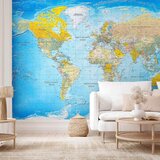Artgeist Foto tapeta - World Classic Map 150x105 Standard | shoptok.hr