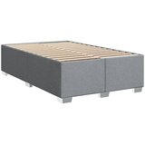  Krevet s oprugama i madracem svjetlosivi 120x190 cm od tkanine | shoptok.hr