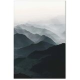  Slika - Parallel Ridges (1 Part) Vertical 20x30 Premium Print | shoptok.hr
