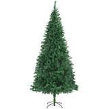 vidaXL Umestno božično drevo Zelena 300 cm PVC in kovina in plastika | Shoptok.si
