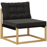  Set vanjskih sofa 9 kom. Bijela i crna | shoptok.hr