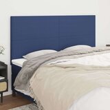  Uzglavlja 4 kom plavi 80x5x78/88 cm od tkanine | shoptok.hr