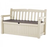 Keter Vrtna klop z zabojem Eden Garden (v 84 x š 140 x g 60 cm, 265 l, plastika, bež) Cene